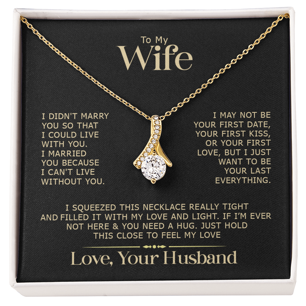 To My Wife | Love Knot Necklace