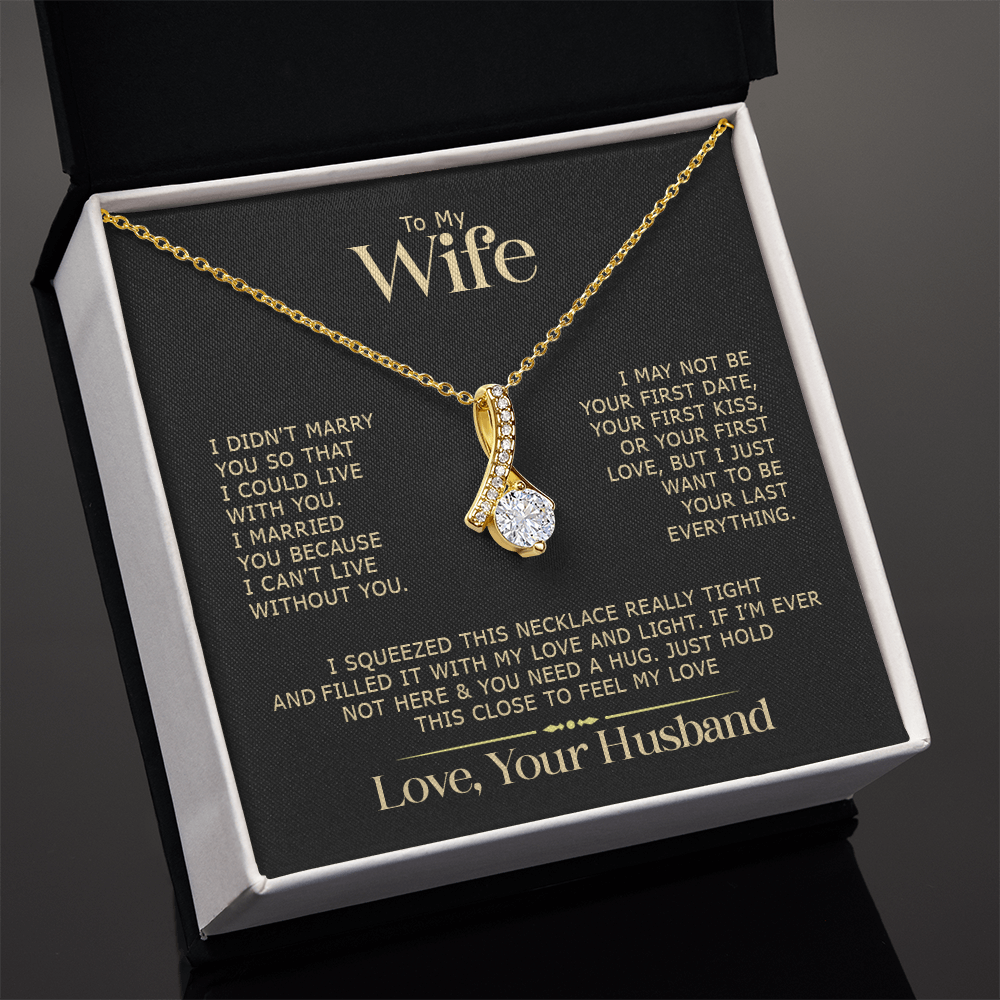 To My Wife | Love Knot Necklace