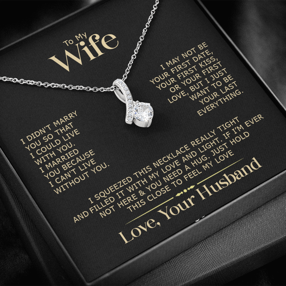 To My Wife | Love Knot Necklace