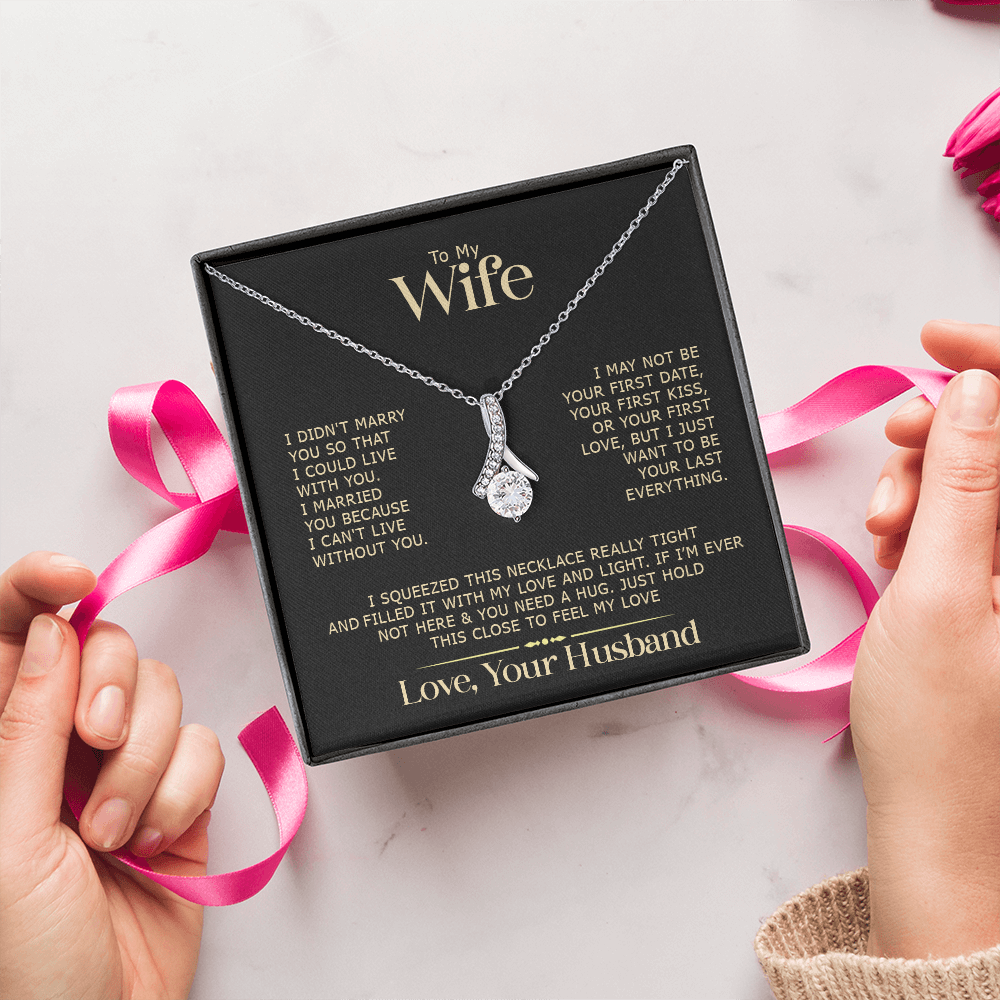 To My Wife | Love Knot Necklace