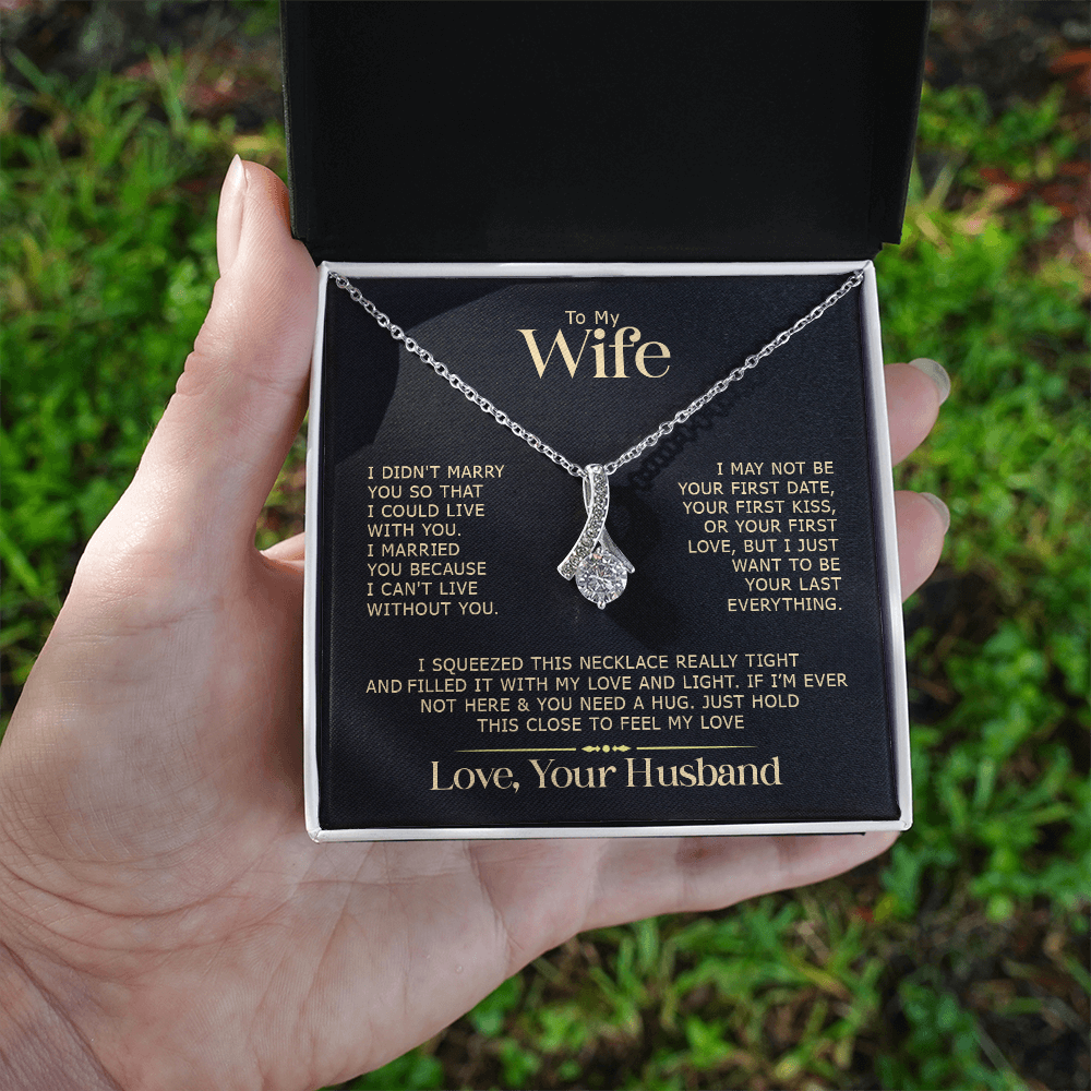 To My Wife | Love Knot Necklace