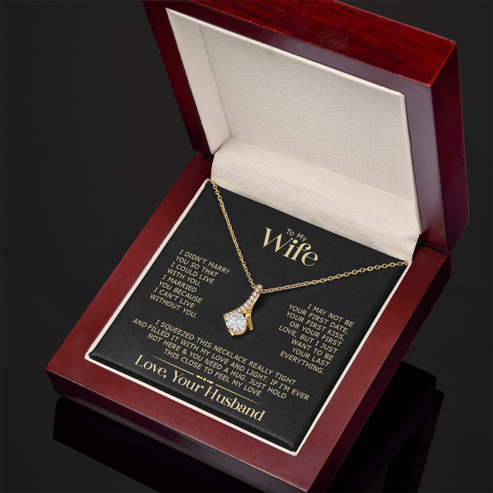 To My Wife | Love Knot Necklace