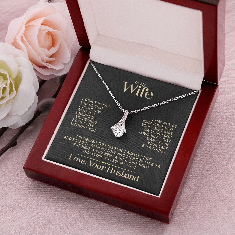 To My Wife | Love Knot Necklace