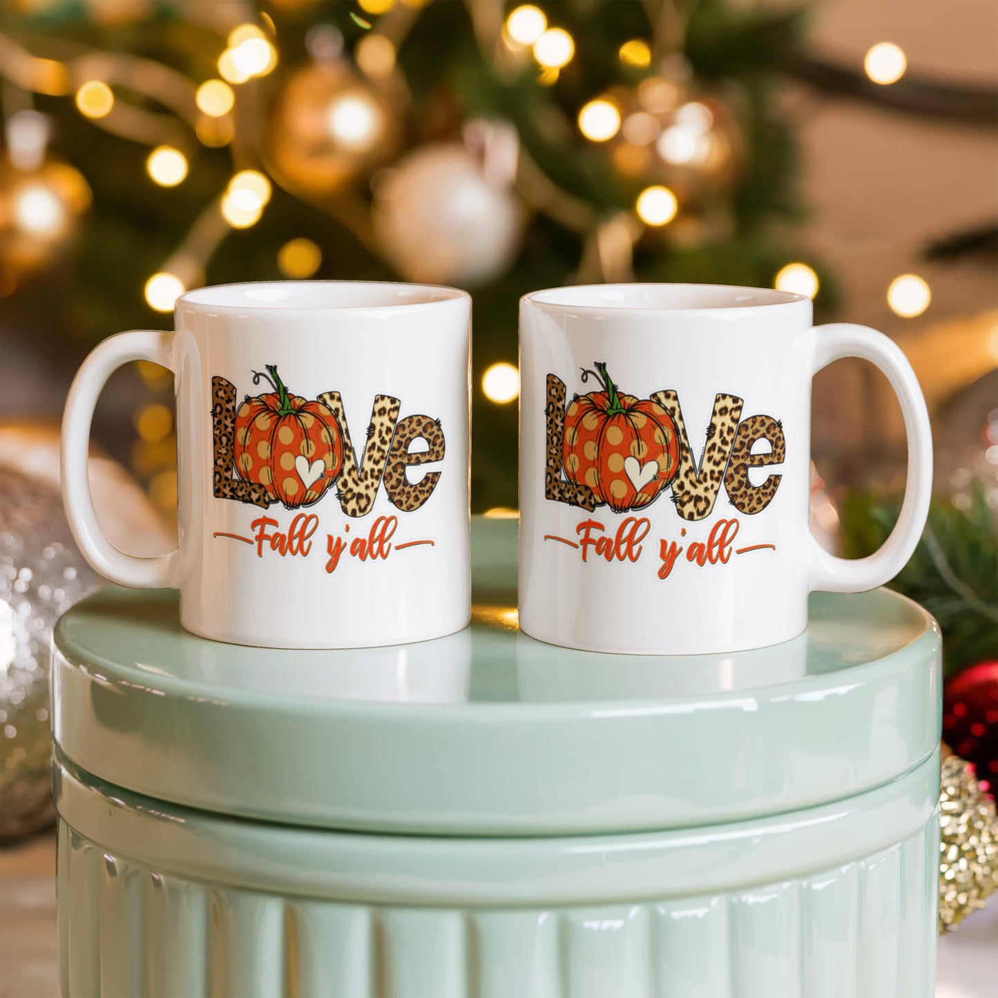 Love Fall Y'all | White Ceramic Mug