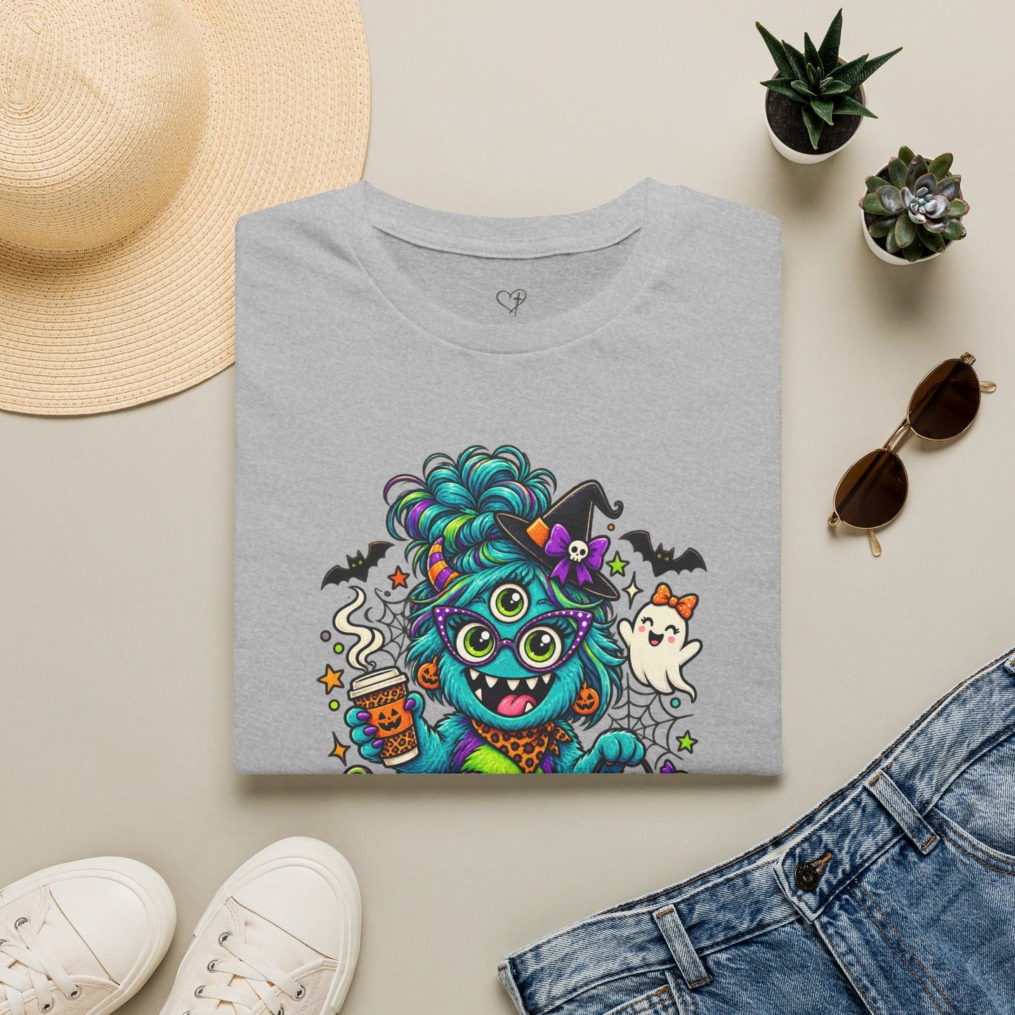Monster Mom Halloween T-Shirt — Cute Three-Eyed Momster Graphic Tee