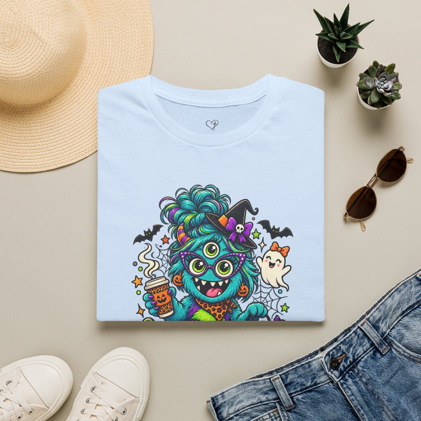Monster Mom Halloween T-Shirt — Cute Three-Eyed Momster Graphic Tee