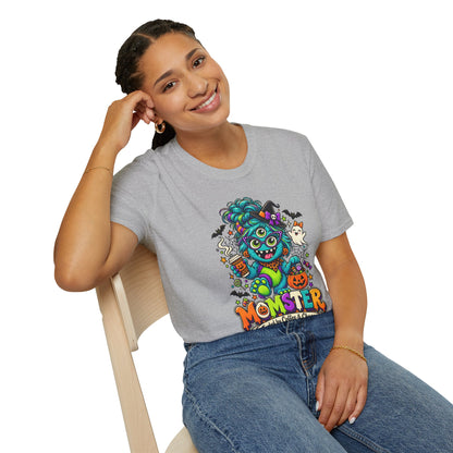 Monster Mom Halloween T-Shirt – Three-Eyed Momster Graphic Tee