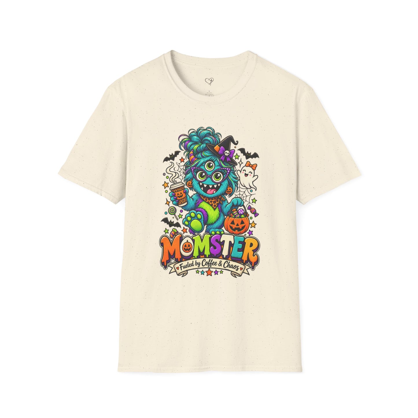 Monster Mom Halloween T-Shirt — Cute Three-Eyed Momster Graphic Tee