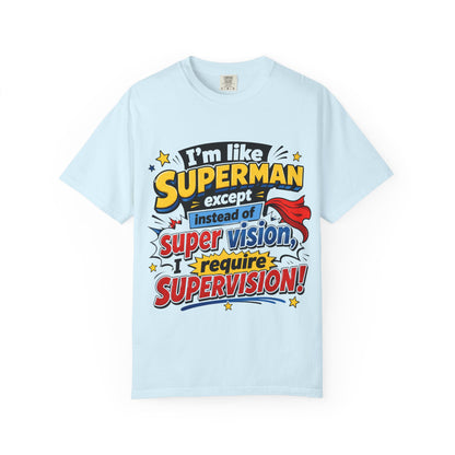 Supervision Funny Retro Comic Graphic T-Shirt