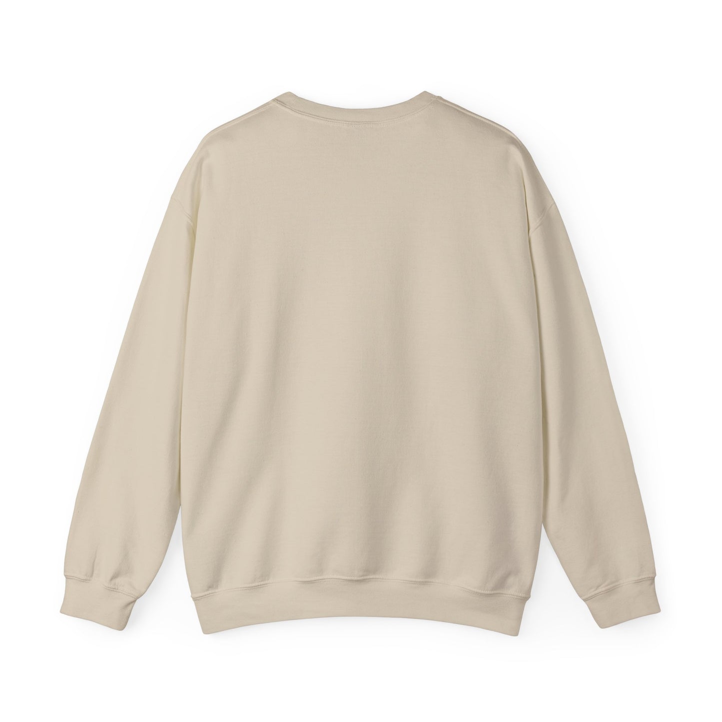 Faith Fall Crewneck Sweatshirt — "I Will Fall For Him He Never Leaves" Autumn Christian Pullover