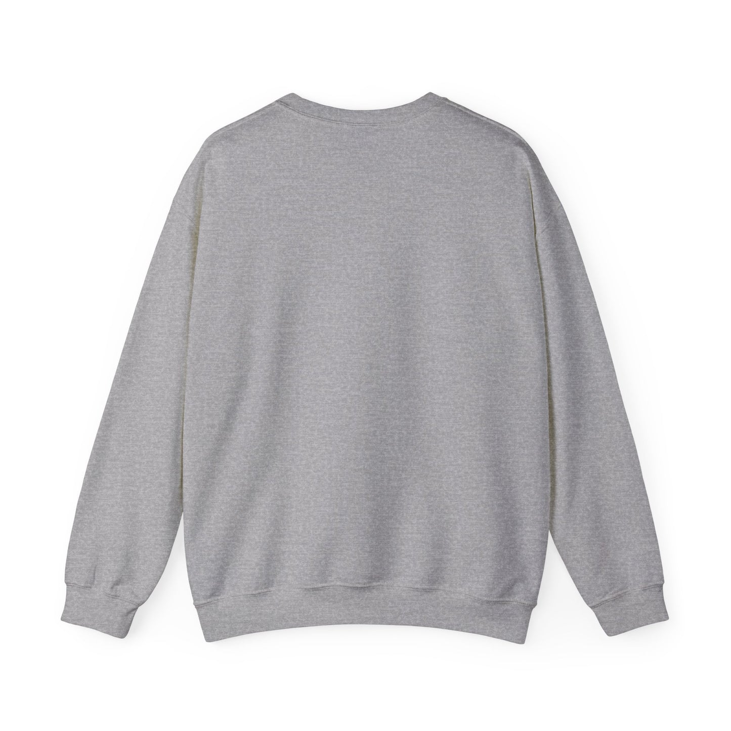 Faith Fall Crewneck Sweatshirt — "I Will Fall For Him He Never Leaves" Autumn Christian Pullover