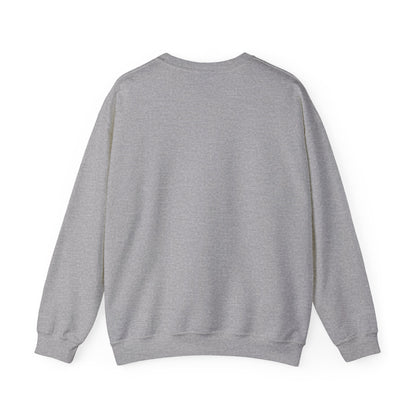 Faith Fall Crewneck Sweatshirt — "I Will Fall For Him He Never Leaves" Autumn Christian Pullover