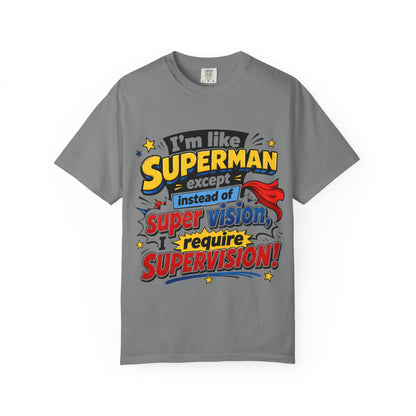 Supervision Funny Retro Comic Graphic T-Shirt