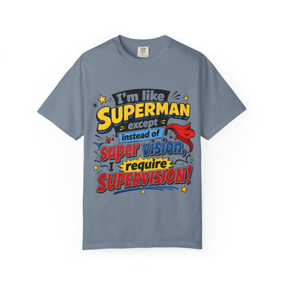 Supervision Funny Retro Comic Graphic T-Shirt