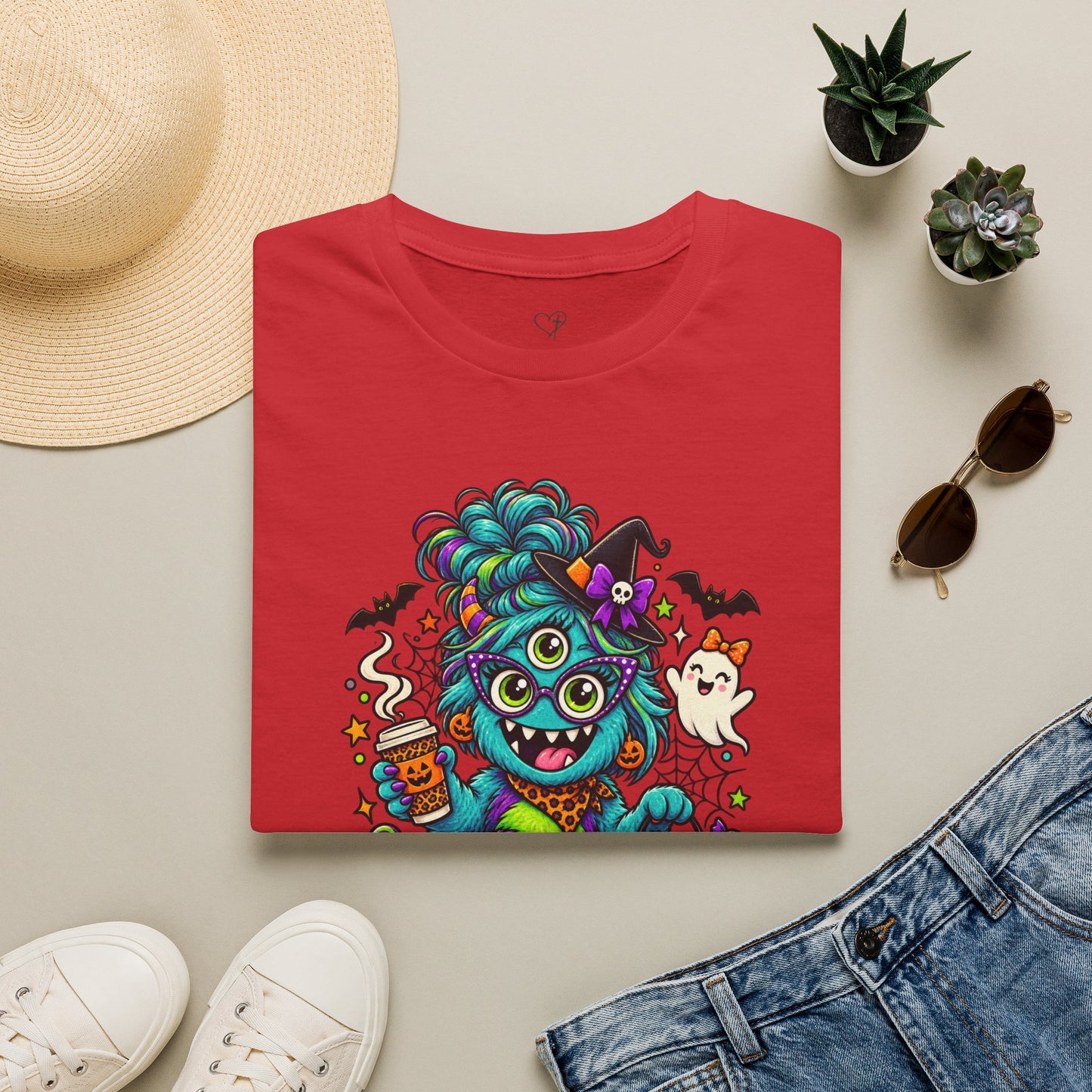 Monster Mom Halloween T-Shirt — Cute Three-Eyed Momster Graphic Tee