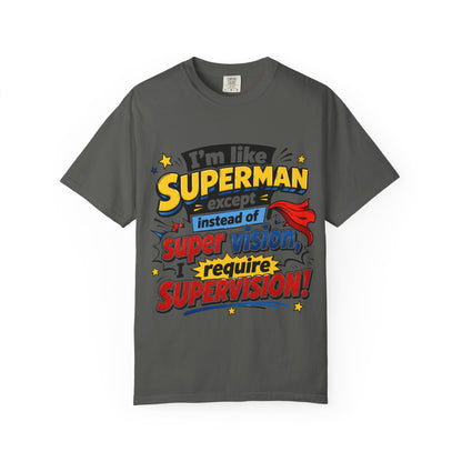 Supervision Funny Retro Comic Graphic T-Shirt