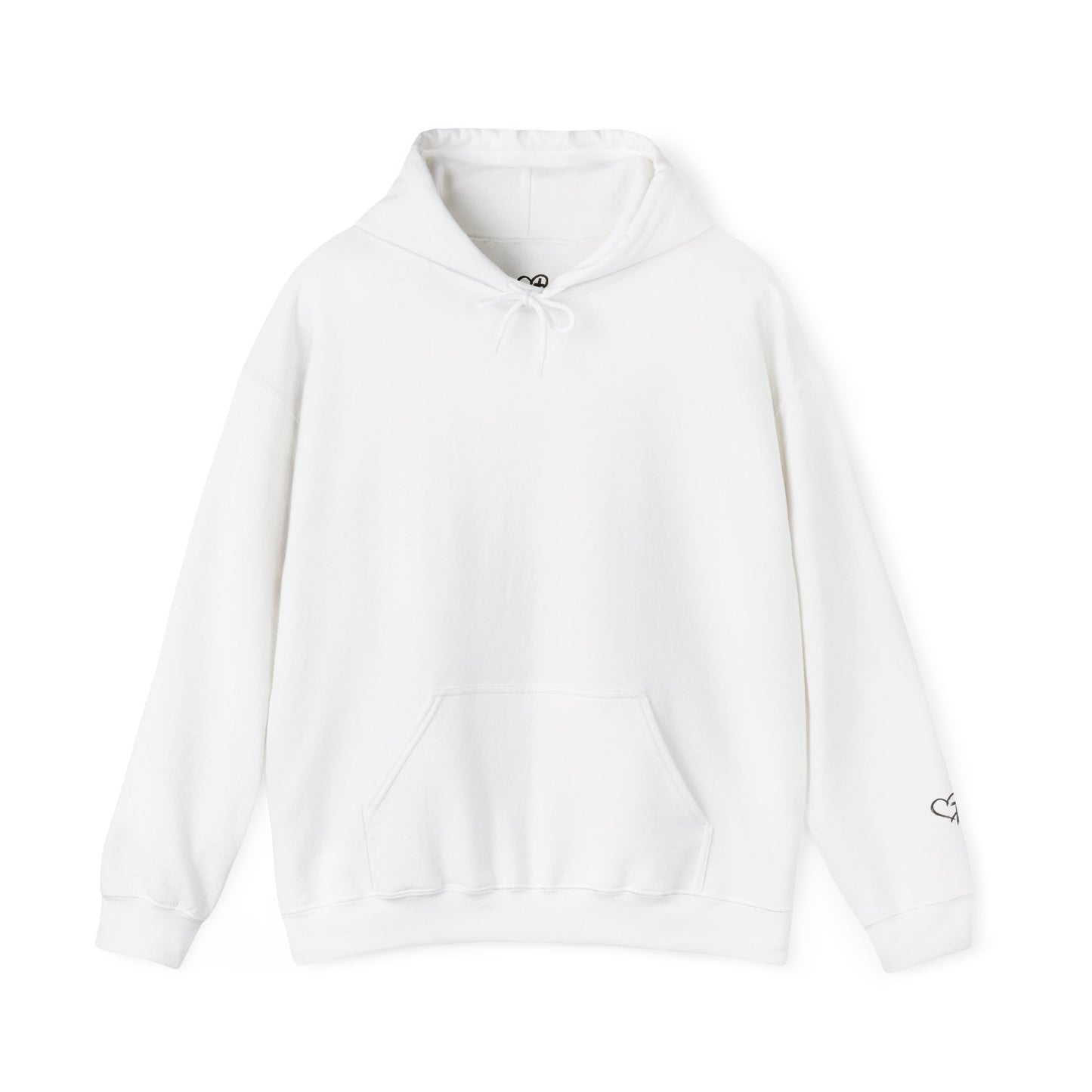 Fall For Him Hooded Sweatshirt — 'Fall For Him He Never Leaves' Autumn Pumpkin Tee