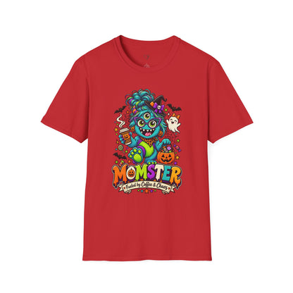 Monster Mom Halloween T-Shirt – Three-Eyed Momster Graphic Tee