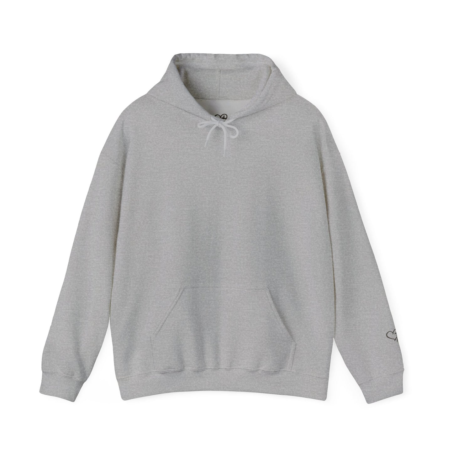 Fall For Him Hooded Sweatshirt — 'Fall For Him He Never Leaves' Autumn Pumpkin Tee