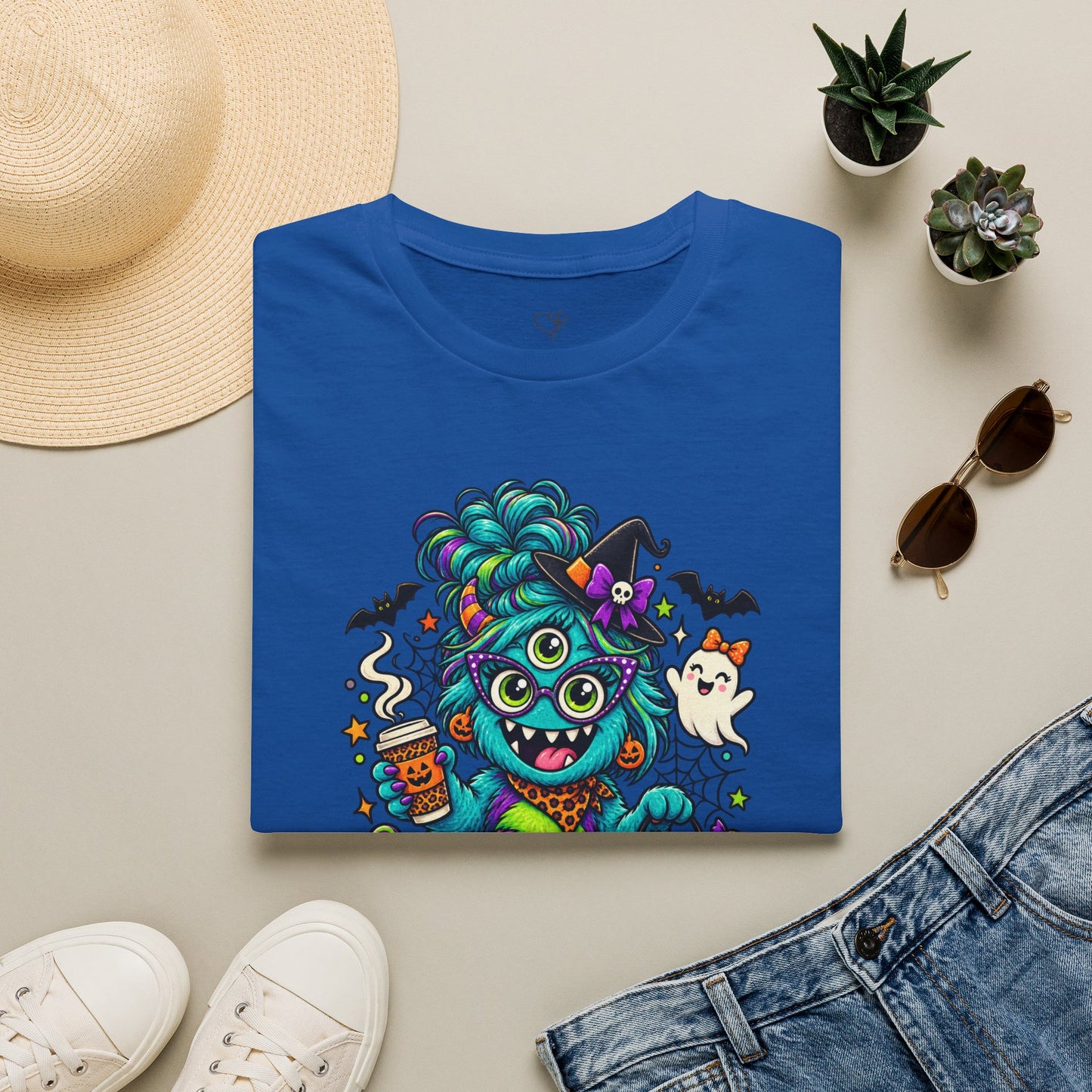Monster Mom Halloween T-Shirt — Cute Three-Eyed Momster Graphic Tee