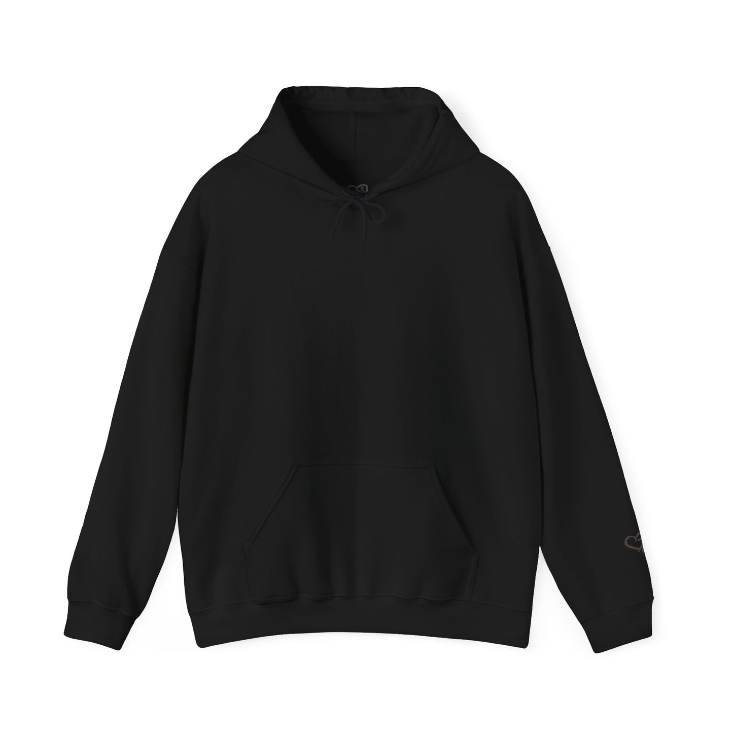 Fall For Him Hooded Sweatshirt — 'Fall For Him He Never Leaves' Autumn Pumpkin Tee