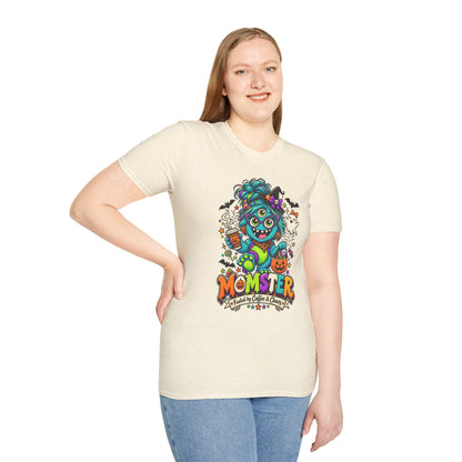 Monster Mom Halloween T-Shirt – Three-Eyed Momster Graphic Tee