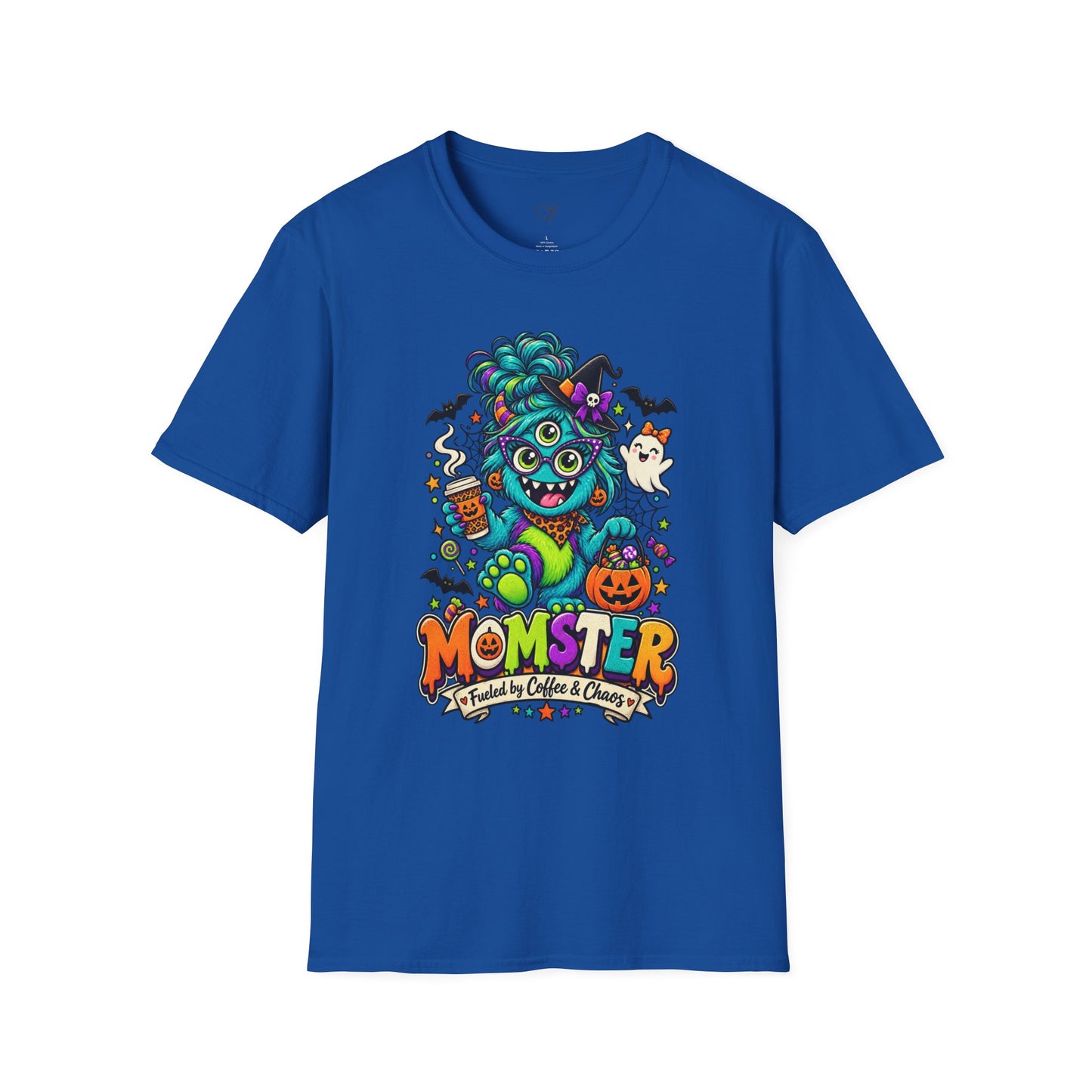 Monster Mom Halloween T-Shirt — Cute Three-Eyed Momster Graphic Tee