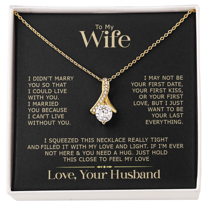 To My Wife | Love Knot Necklace