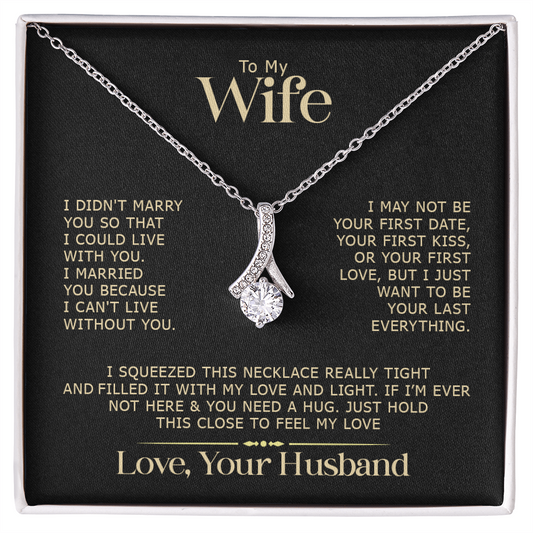 To My Wife | Love Knot Necklace
