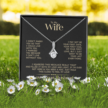 To My Wife | Love Knot Necklace