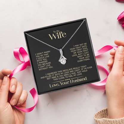 To My Wife | Love Knot Necklace