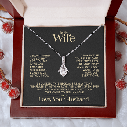 To My Wife | Love Knot Necklace