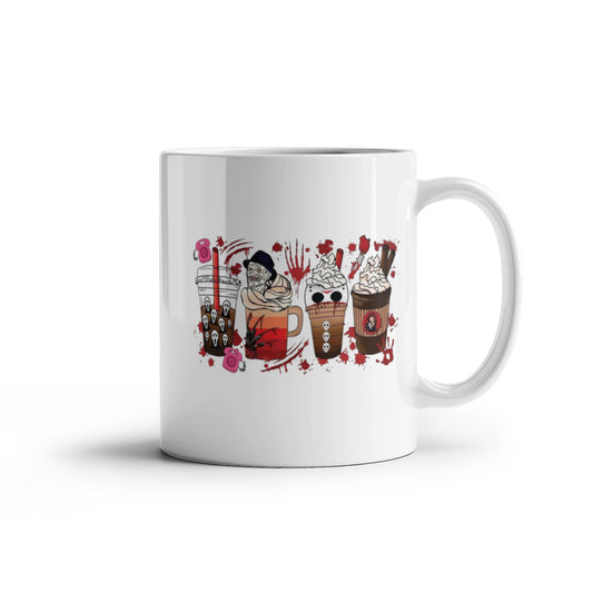 Spooky Sips | White Ceramic Mug