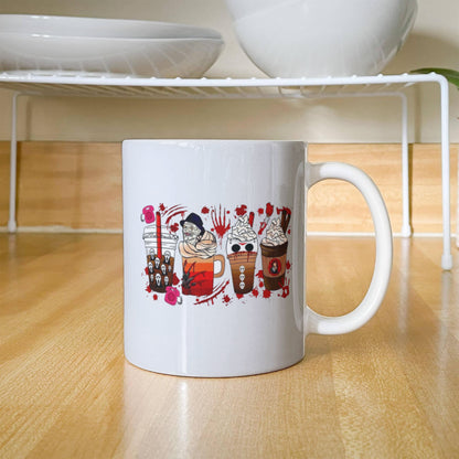 Spooky Halloween Coffee Mug | Horror Coffee Cup | Creepy Fall Mug
