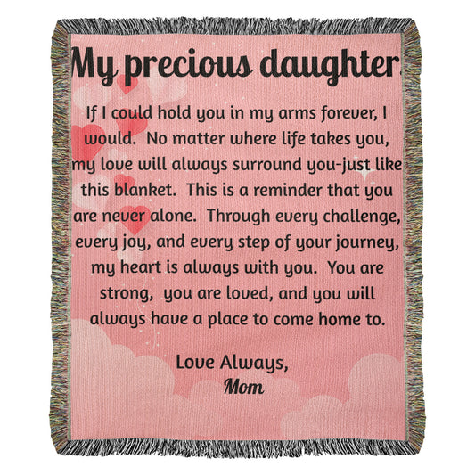 My Precious Daughter - Pink Hearts
