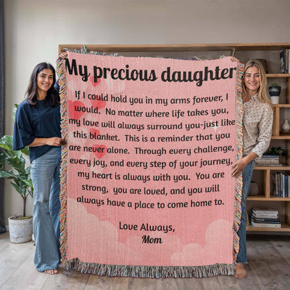 My Precious Daughter - Pink Hearts