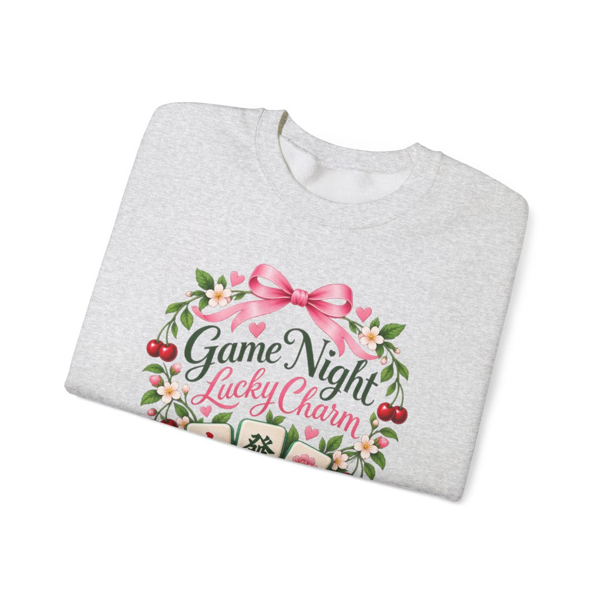 Game Night Lucky Charm Sweatshirt, Mahjong Game Shirt,