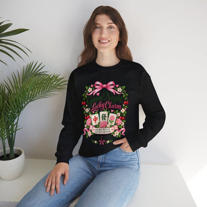 Game Night Lucky Charm Sweatshirt, Mahjong Game Shirt,