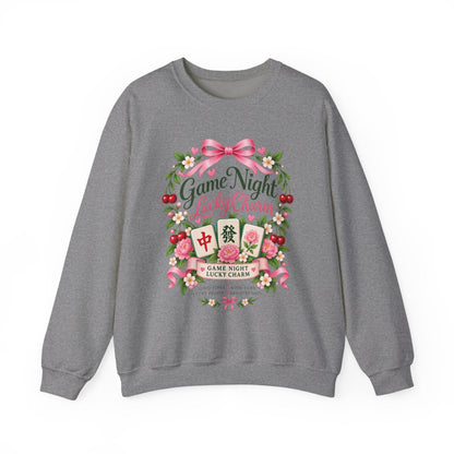 Game Night Lucky Charm Sweatshirt, Mahjong Game Shirt,